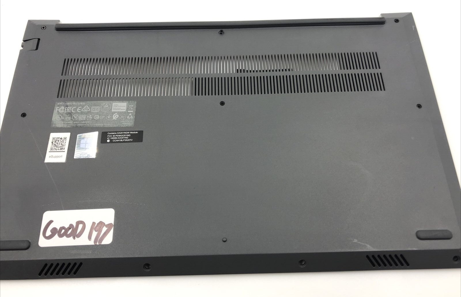 Lenovo ThinkBook 15 G2 ITL Bottom Cover – OEM Part with Minor Scratches