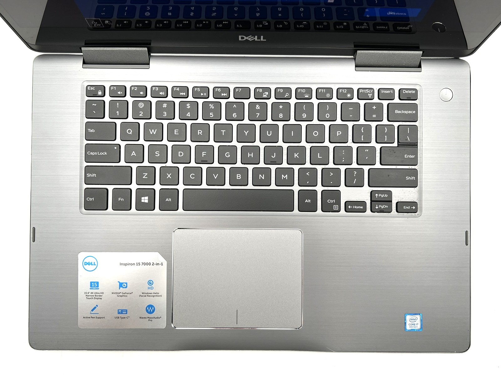 Dell Inspiron 7573 2-in-1 – UHD Touch – i7-8550U – 16GB RAM – 940MX – 512GB SSD
