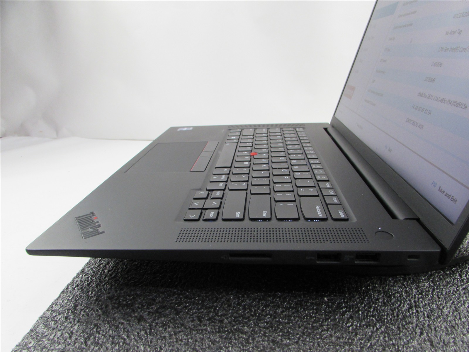 LENOVO THINKPAD P1 (GEN 5) FHD CORE I7-12800H 1TB 32GB RAM RTX A1000 WIN 11