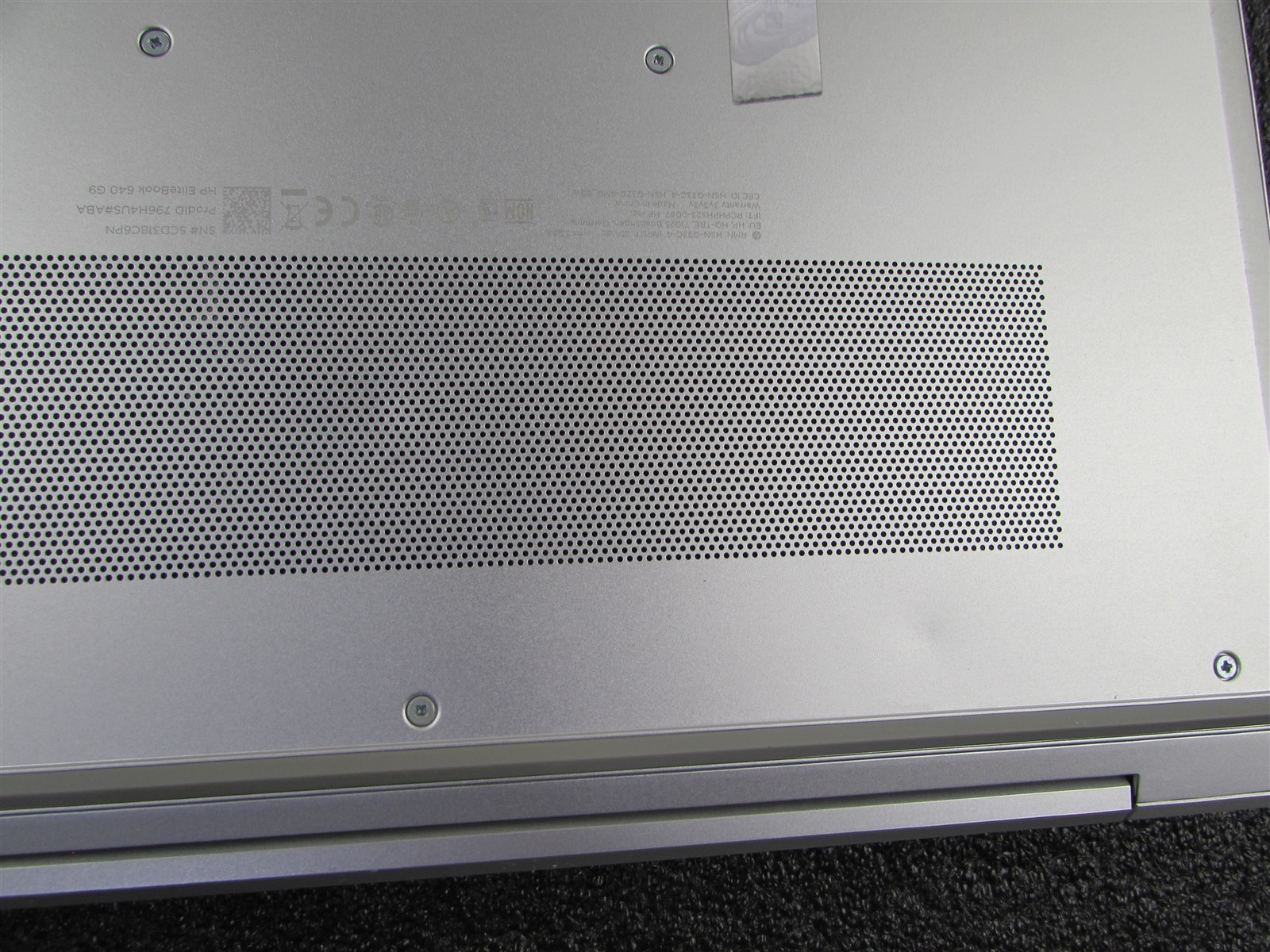 HP ELITEBOOK 640 (G9) 1920X1080 FHD TOUCHSCREEN I7-1270P NO SSD 8GB RAM NO O.S