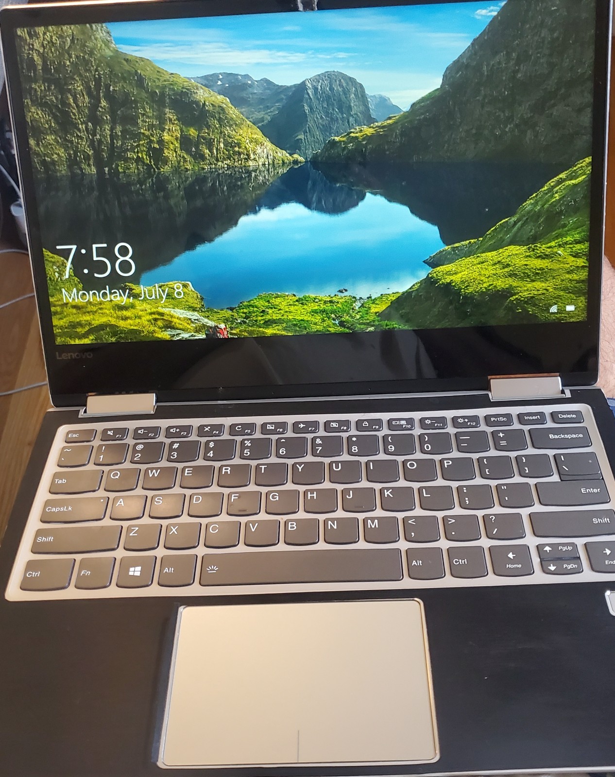 13″ WINDOWS CONVERTIBLE LAPTOP-TABLET, LENOVO YOGA, i5, 8GB RAM, 256 GB SSD