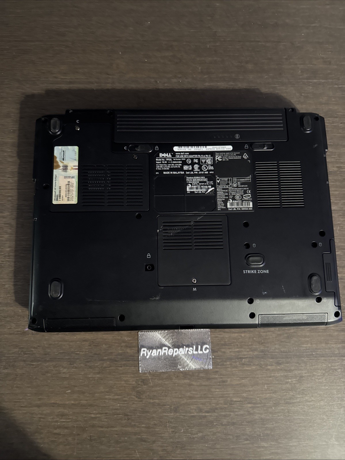 Dell Vostro 1500 15″ Laptop Vintage Boots READ! NO HDD