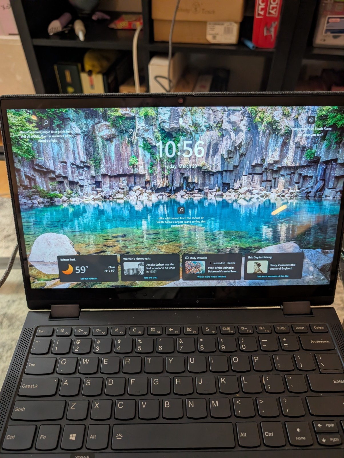 Lenovo Yoga 6 13.3″ 16GB 256GB, Abyss Blue laptop computer