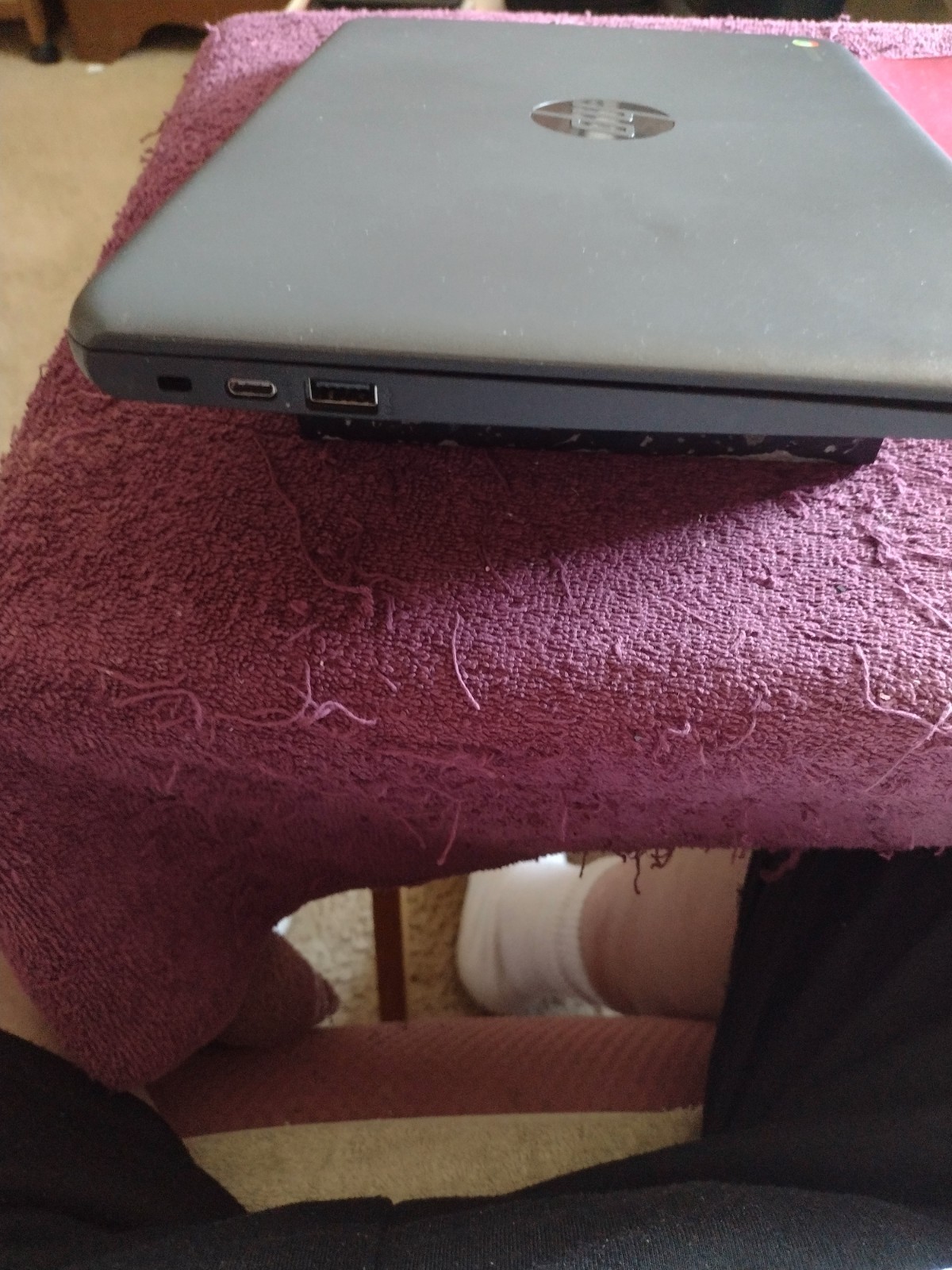 HP Chromebook 11 G6 EE 11.6″ 16GB N3350 ChromeOs dark gray runs well nice clean