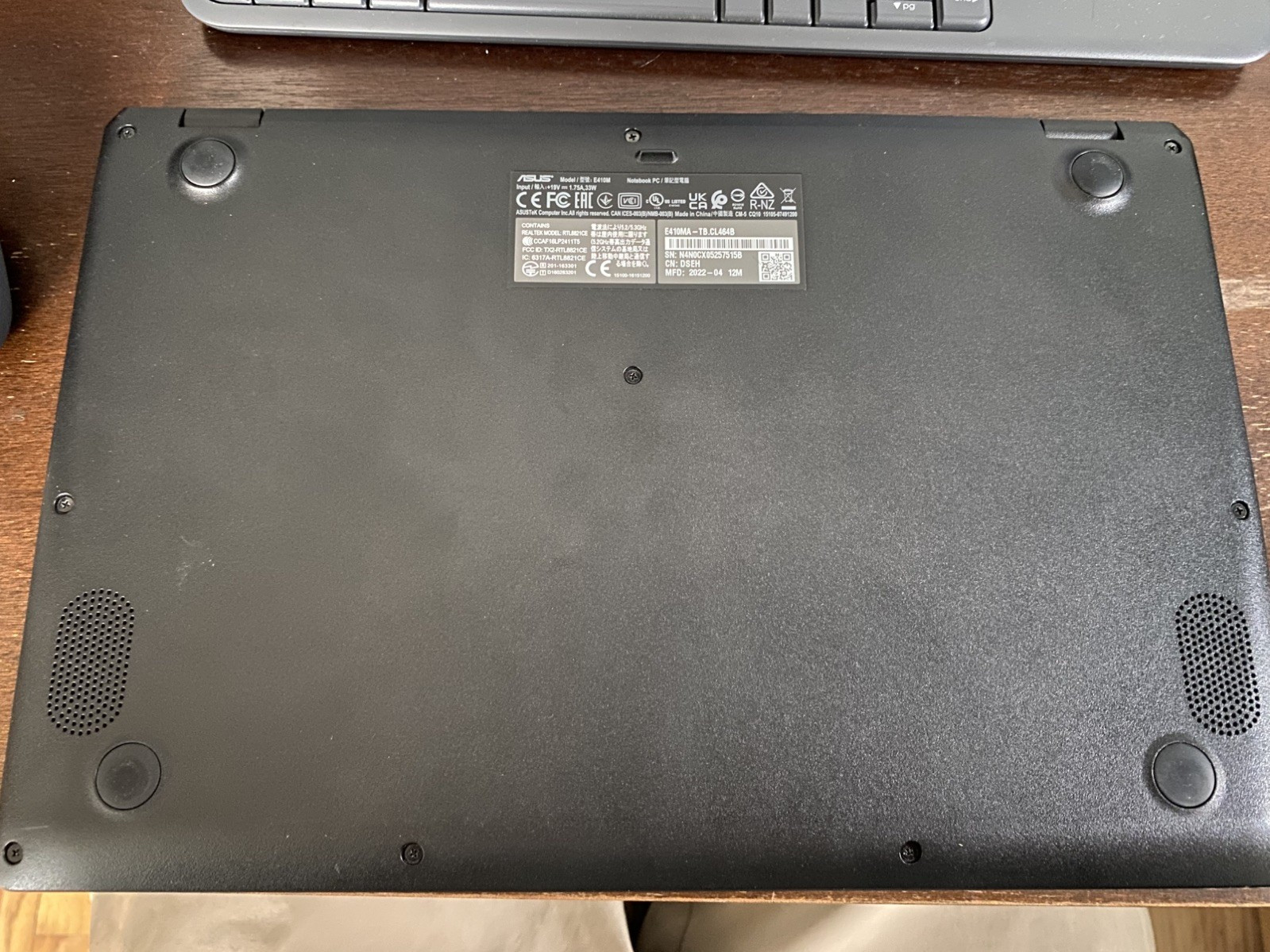 ASUS VivoBook E410MA 14″ Laptop, Intel Celeron N4020, 4GB RAM, 57GB (Chrome OS)