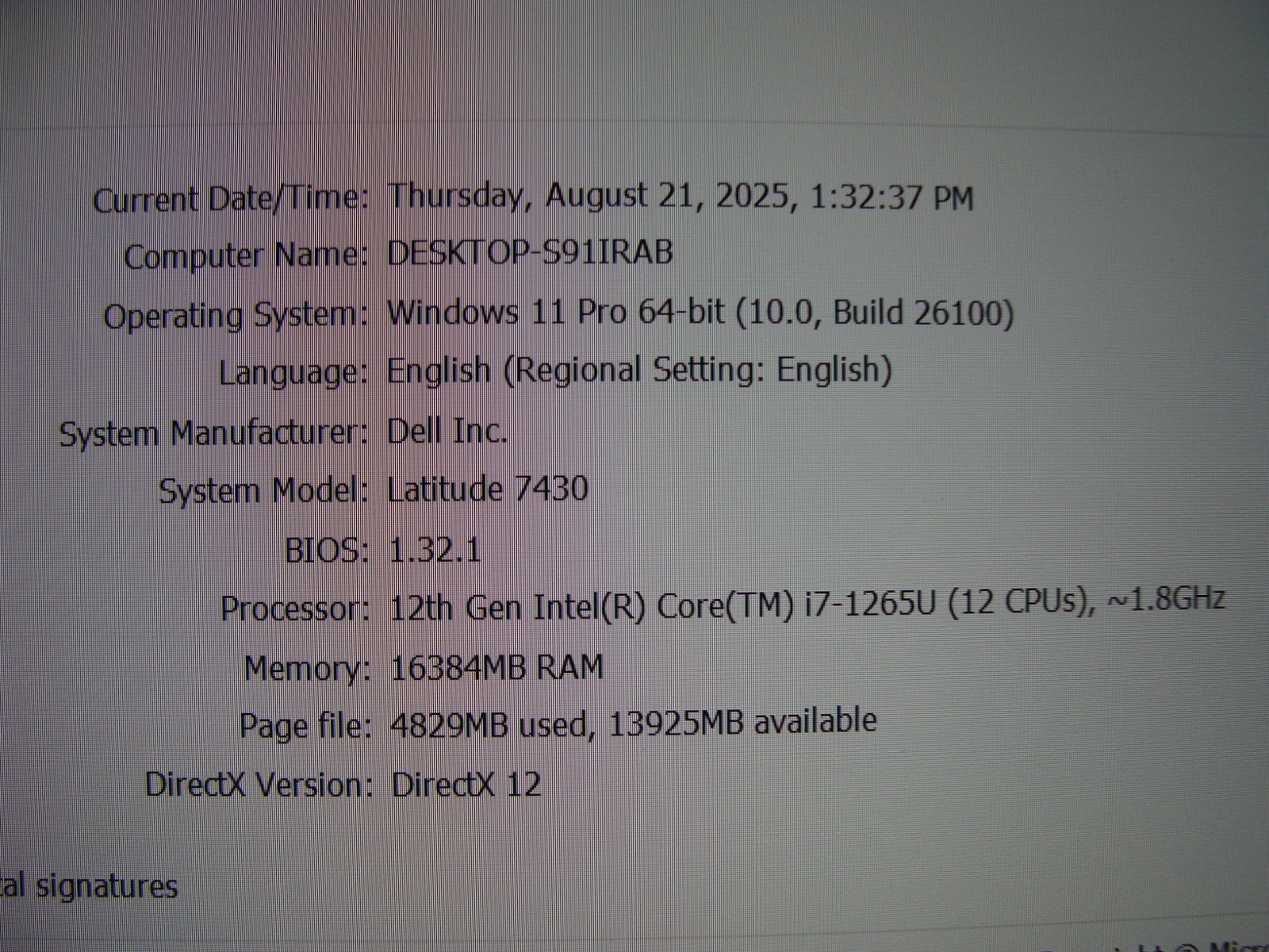 Dell Latitude 7430 14″ FHD TOUCH i7-1265U 1.8GHz 16GB RAM 512GB SSD Warranty2026