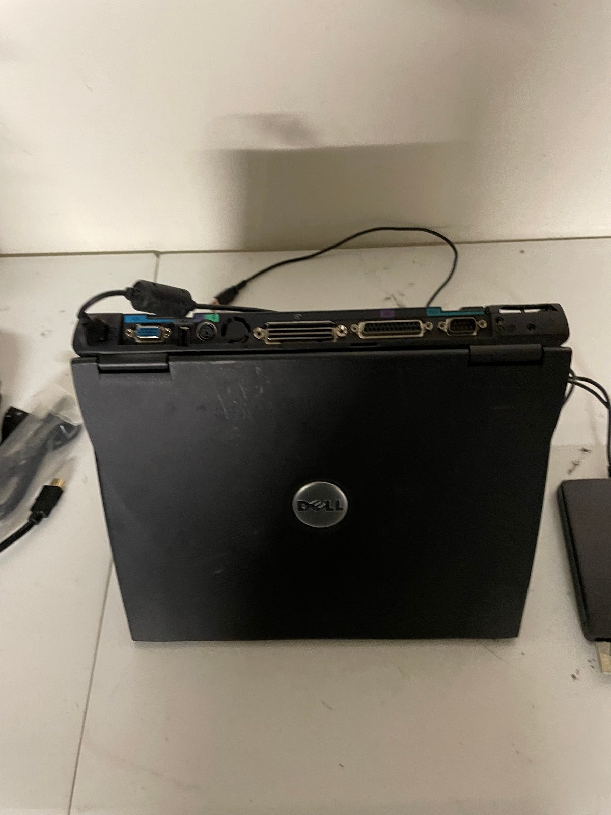 DELL LATITUDE C610 LAPTOP WIN 98SE w/ USB Support PARALLEL SERIAL & FLOPPY DRIVE
