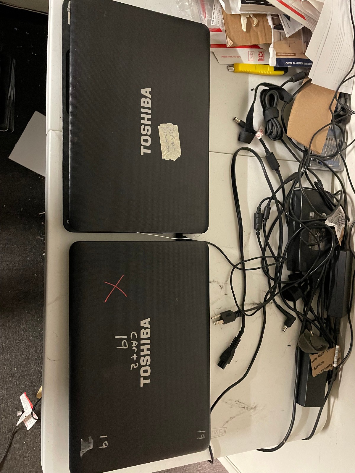 Lot of 5 Toshiba Satellite C655 Fix/repair Lot Wholesale