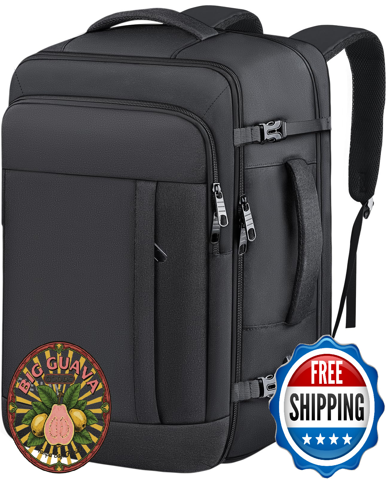 Gieury Carry On Backpack, 50L Travel Backpack, Luggage Backpack TSA Flight Appro