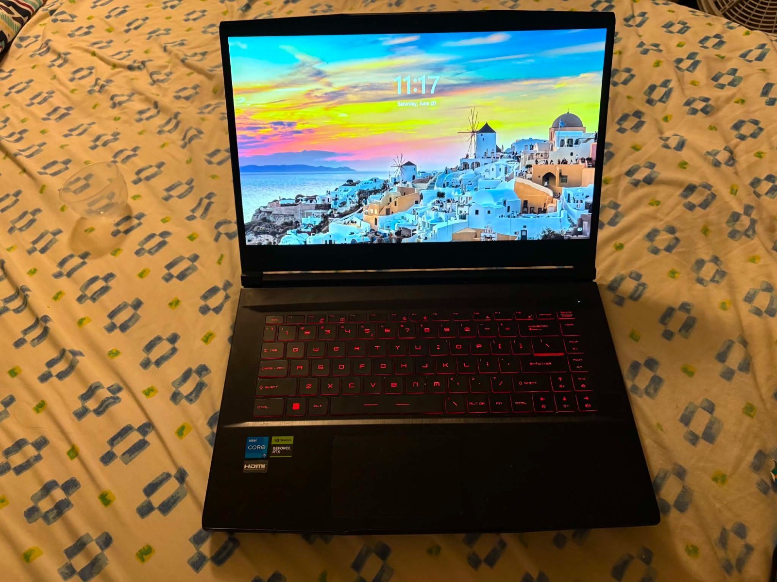 MSI – THIN GF63 15.6″ 144Hz FHD Gaming Laptop-intel core i5-12450H with 8GB Memo