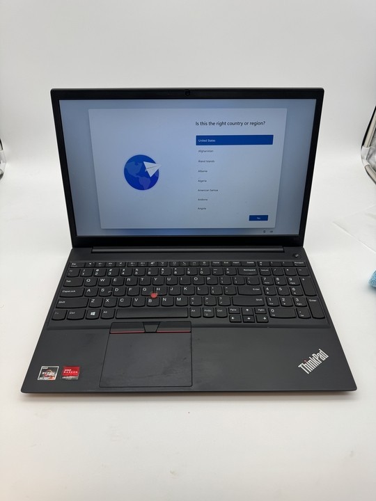 Lenovo ThinkPad E15 Gen 2 15.6” Laptop RYZEN 5 4500U 256GB Win11 Pro 20T8-005EUS
