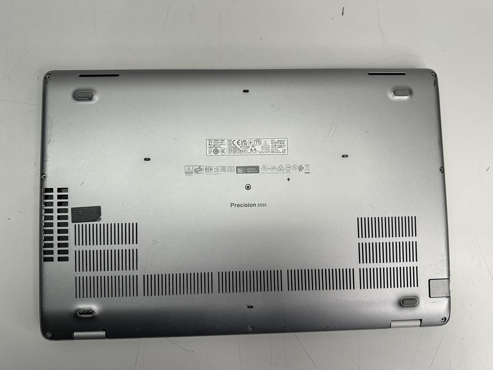 Dell Precision 3551 i7-10750H CPU @ 2.60GHz, 16GB RAM, 256GB NVMe, P620 Win11Pro