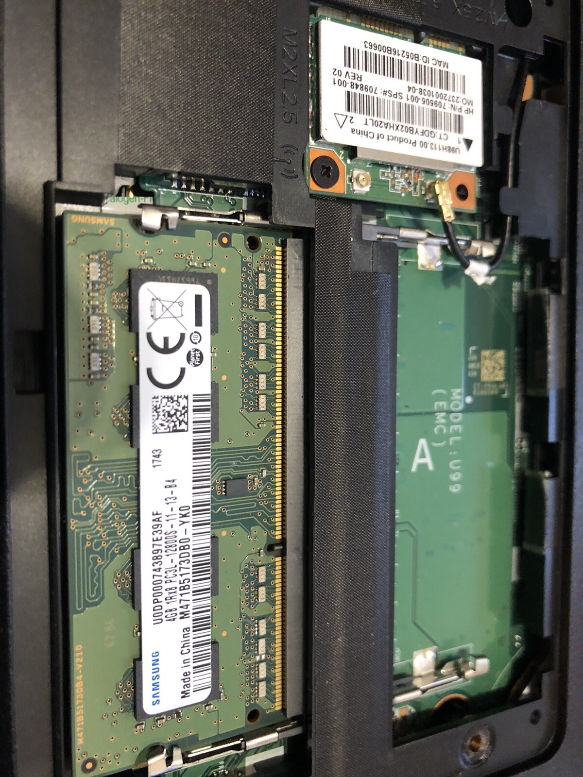 HP 15-f211WM Black laptop PARTS ONLY NO HDD