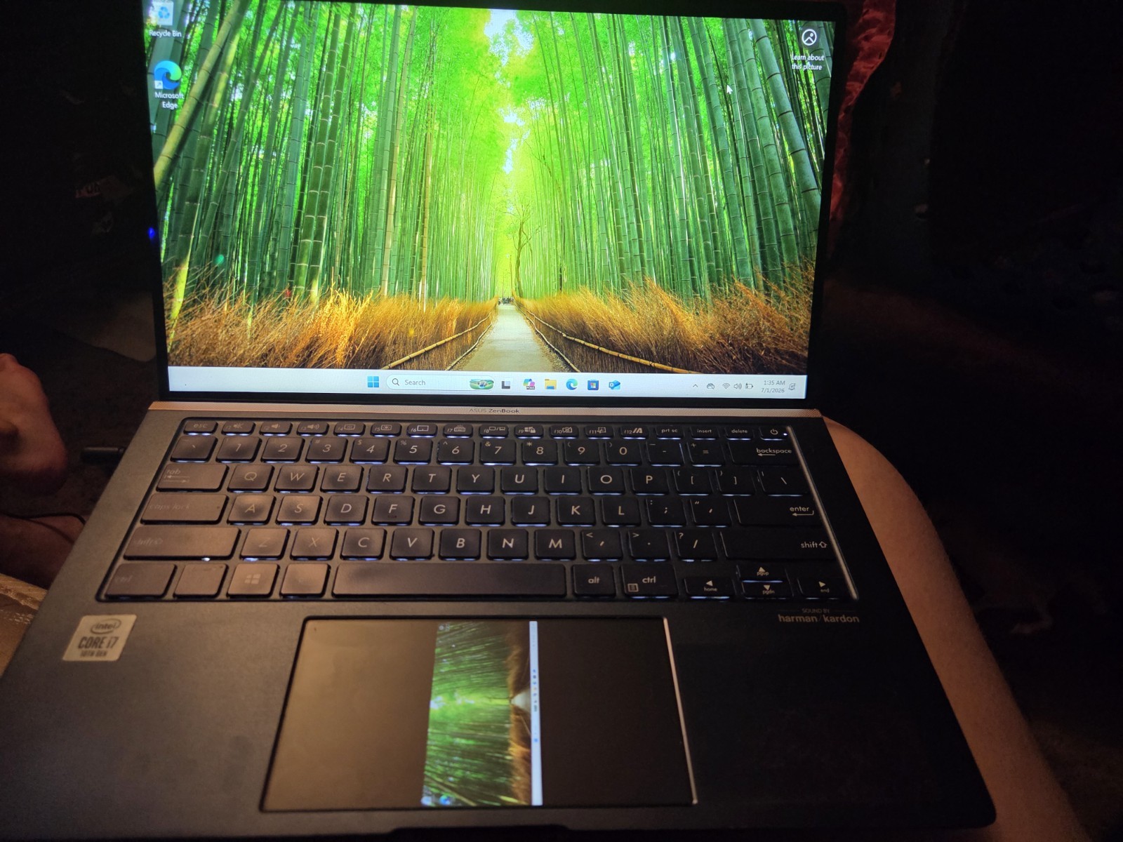 ASUS ZenBook UX434FLC 14″ i7 10th Gen 16GB 512GB SSD Win11 Pro Blue