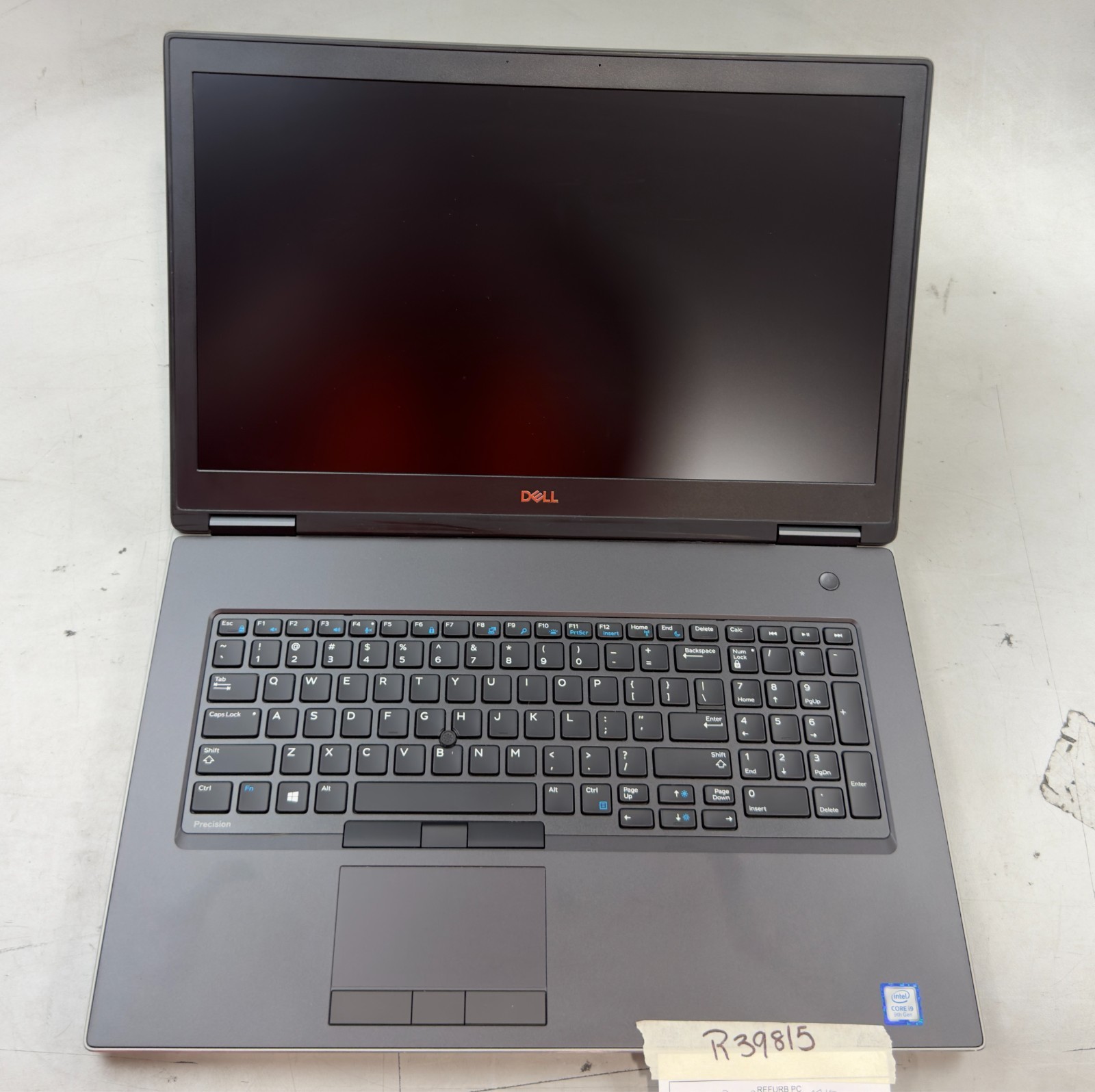 (Lot of 2) Dell Precision 7740 i9-9980HK / 32GB RAM / RTX 3000 / NO SSD -RL6060