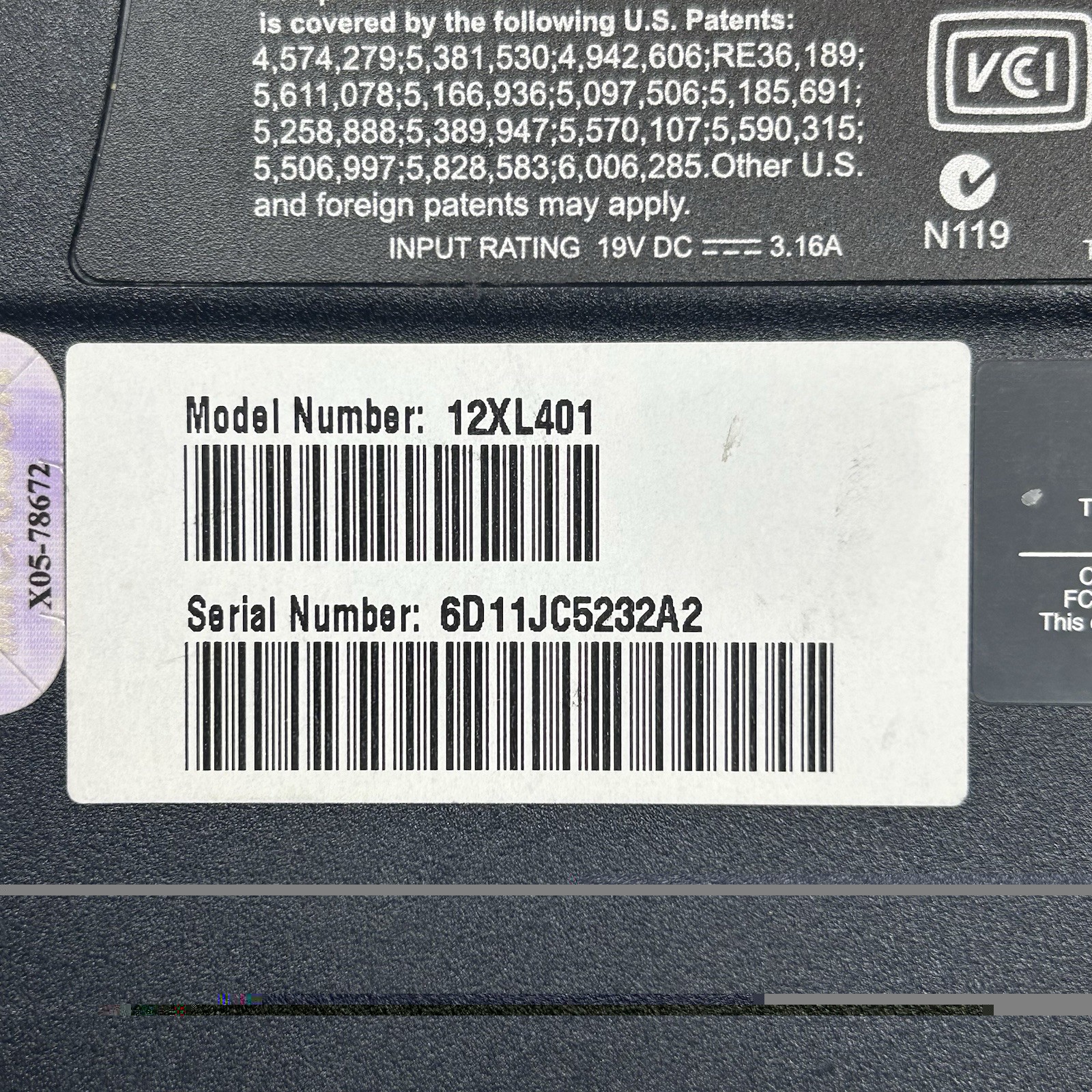 Compaq Presario Laptop CM2100 12XL401 1456VQL1Q-2 Parts Only 1200 Series READ