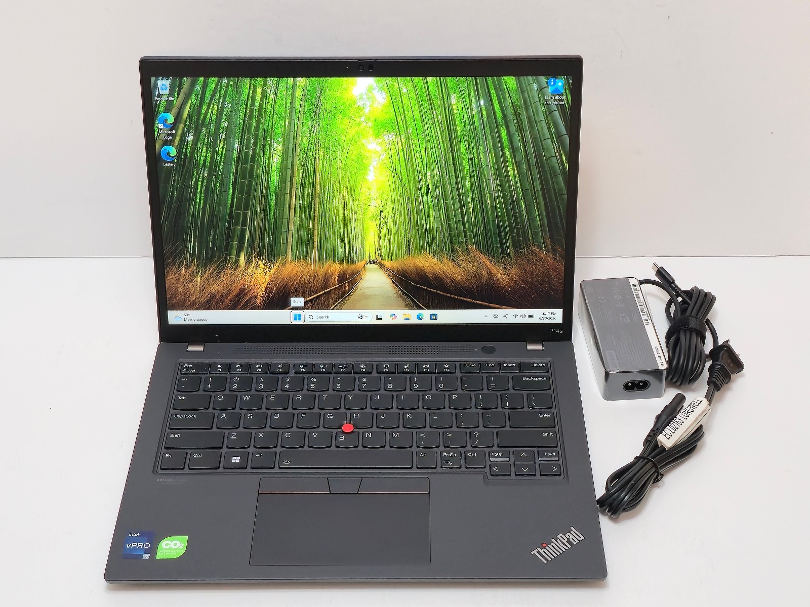 Lenovo ThinkPad P14S Gen 3 Intel i7-1280P 48GB RAM 1TB SSD T550 Touchscreen