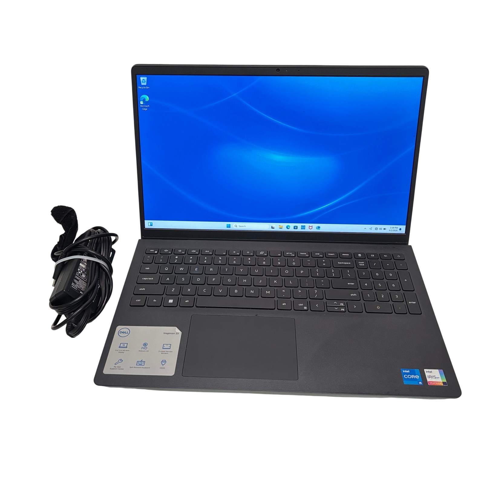 Dell Inspiron 15 3520 Win 11 Core i5-1235U 1.3GHz 16GB RAM 512GB SSD 15.6″