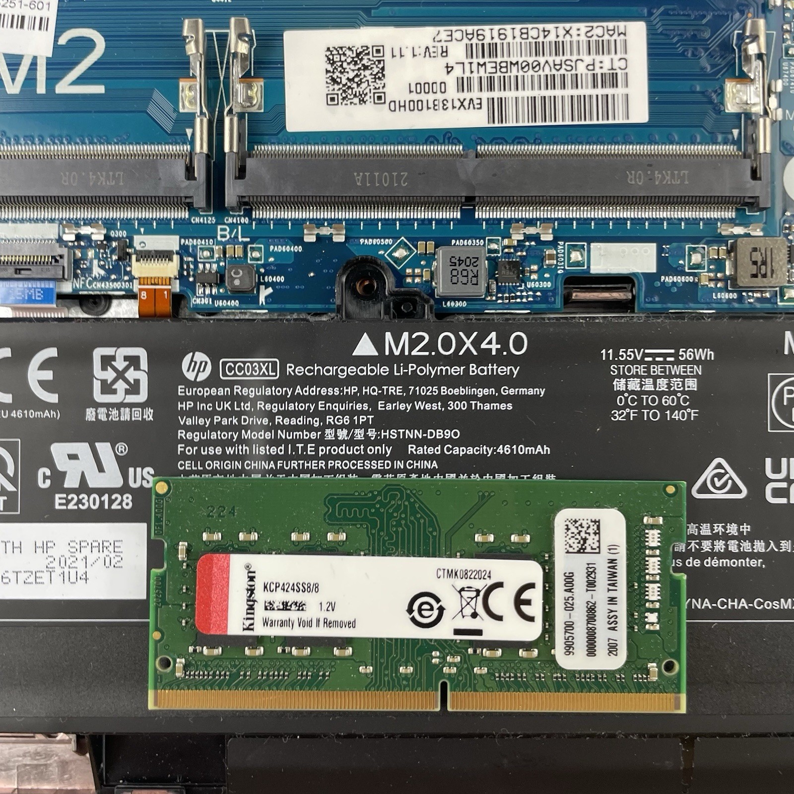 HP ZBook Firefly 15 G7 15.6″ i7-10610U 1.80 GHz 8 GB RAM No SSD/OS/AC