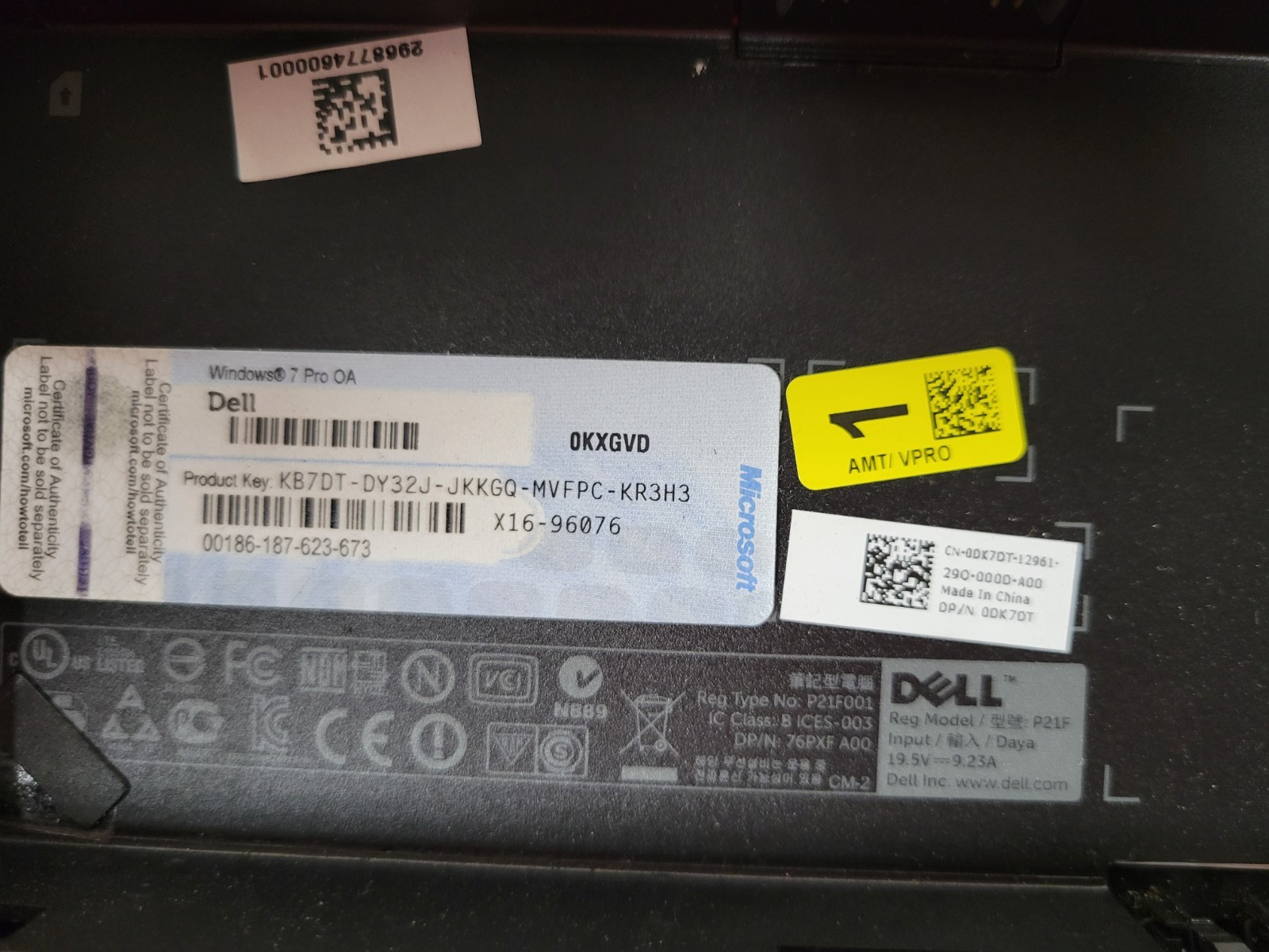 5x Dell Precision M4700/M4800 Mixed i7 4GB *No HDD/OS/Cover/Batt* | LP529DS