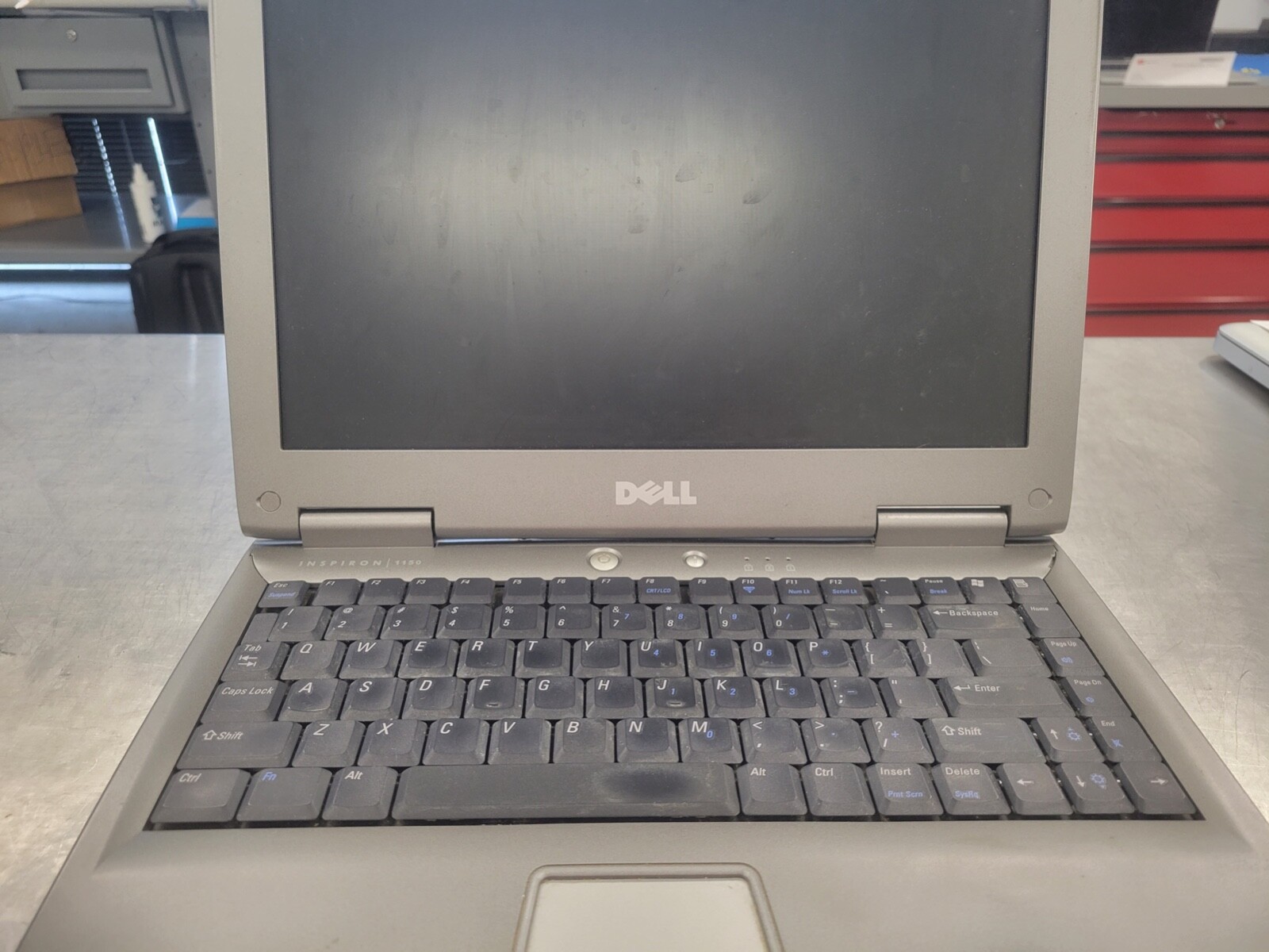 Dell Inspiron 1150 Laptop Celeron 2.6GHz 1GB RAM 60GB HDD – As-is, boots to BIOS