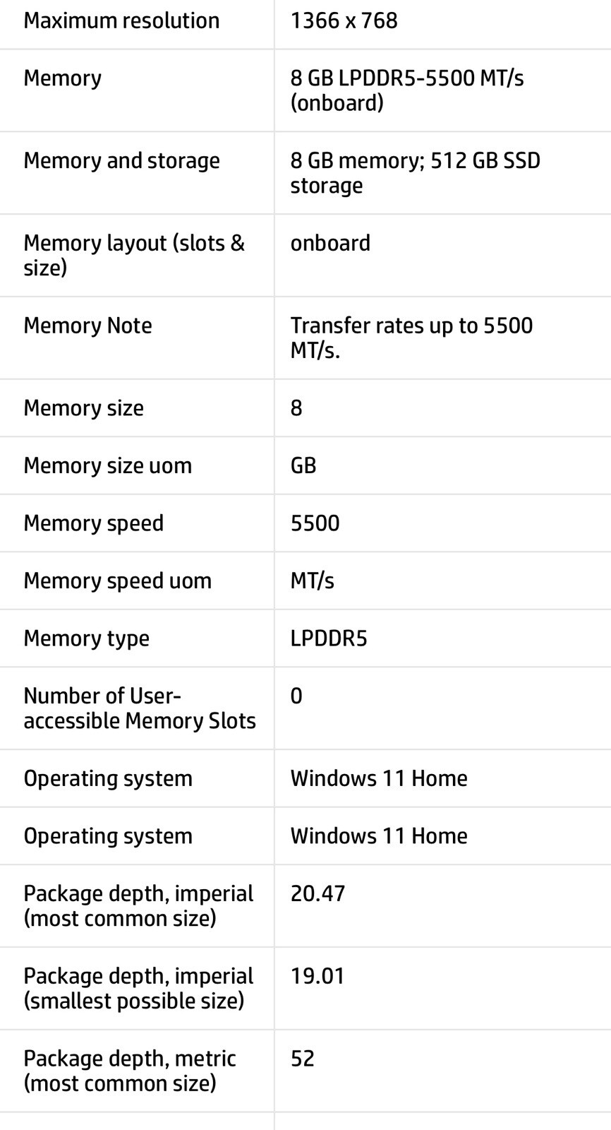 HP Laptop 15-fc0305nr7K5R1UA