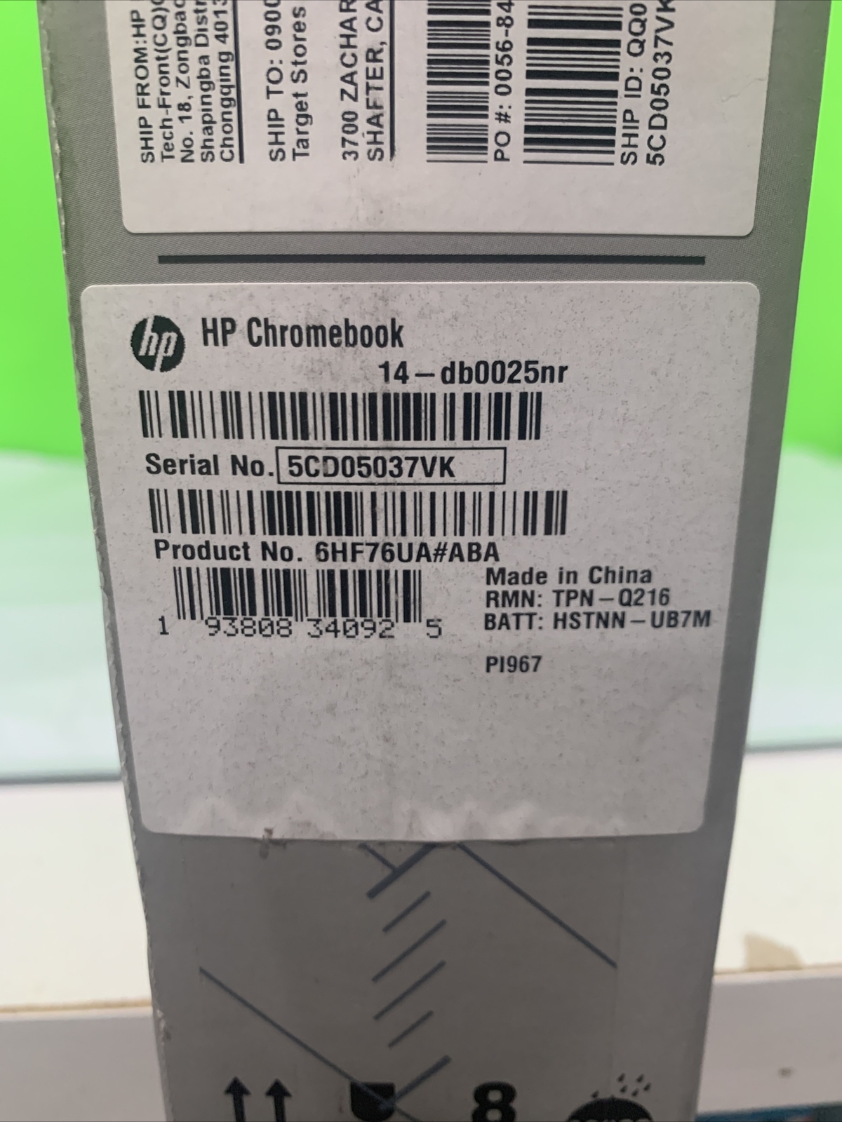 HP Chromebook 14″ HD Touchscreen 14-DB0025NR, AMD A4-9120, 4GB Memory, 32GB eMMC