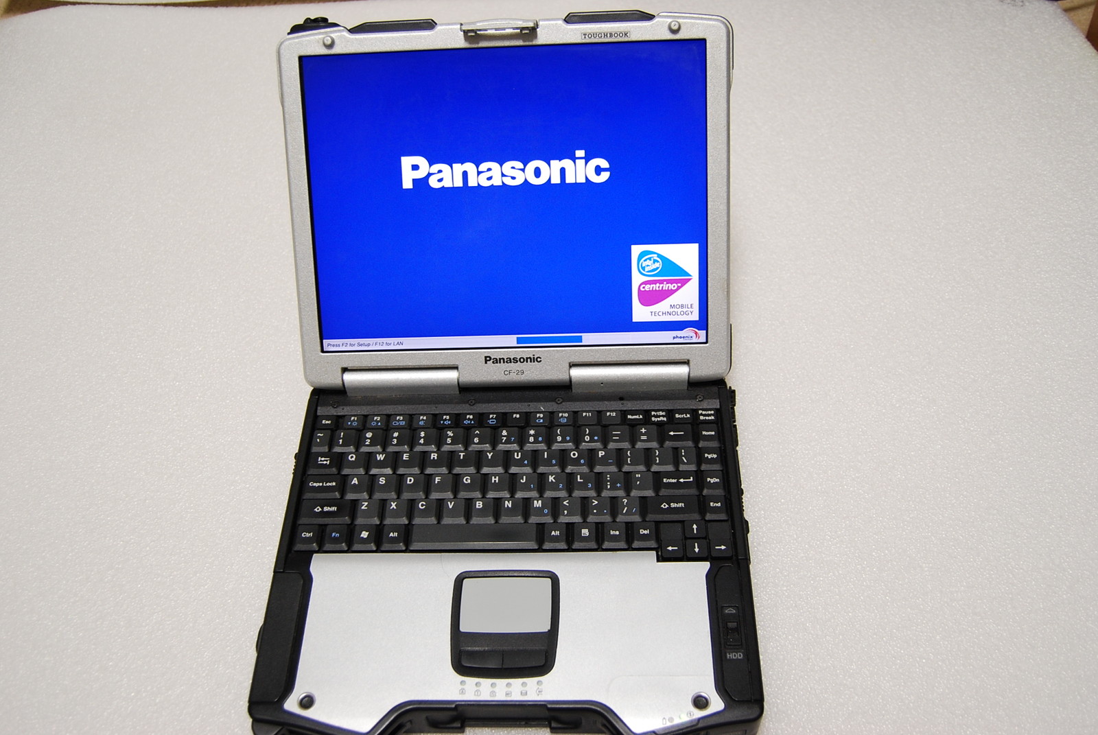 Panasonic Toughbook CF-29 1.6ghz mk3 1.25gb 80gb DVD Xp SP3 Rugged Military Tuff