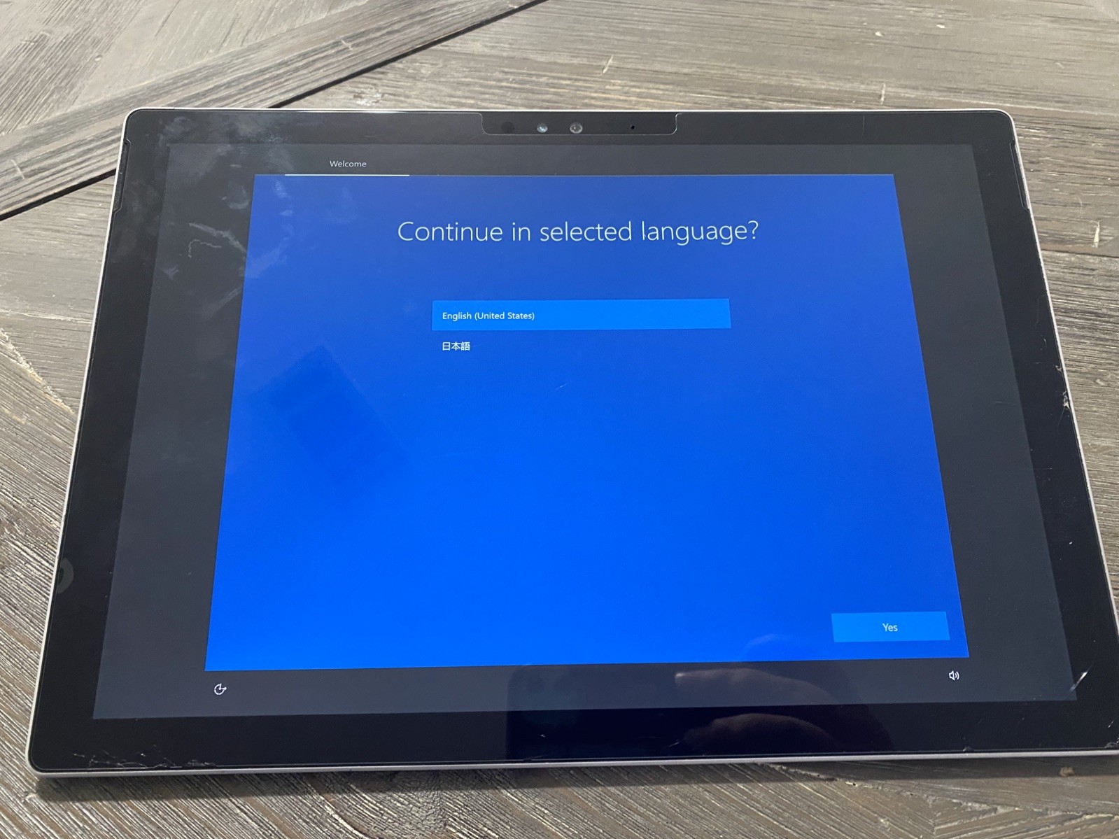 Used Microsoft Surface Pro 4 (Intel Core M, 4GB RAM, 128GB)