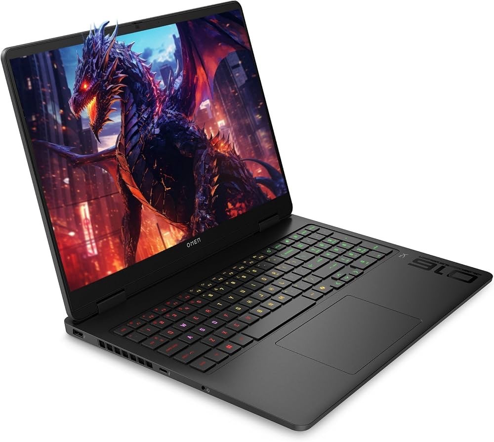HP OMEN 16 slim 16in Core Ultra 9 285H 64GB 2TB RTX 5070 W11pro Black