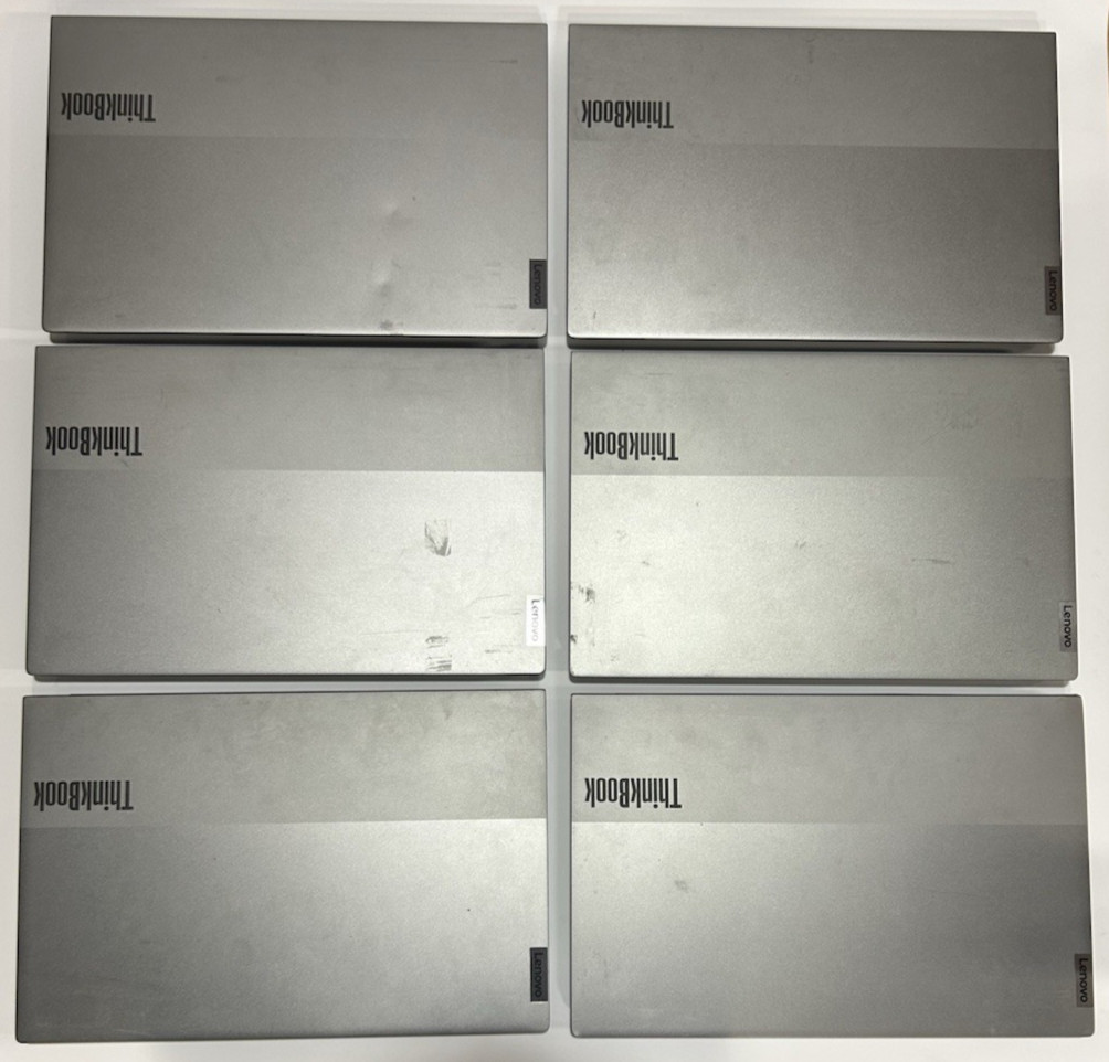 LOT OF 6 Lenovo ThinkBook 15 G2 ITL Intel i5-1135G7 | 8GB | 256GB NVMe | W11P