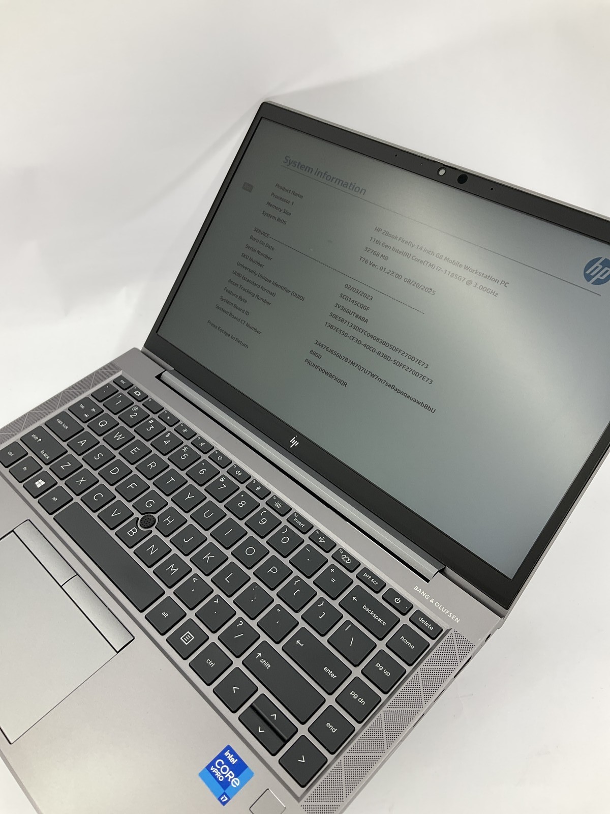 HP Zbook Firefly G8 14″ Core i7-1185G7 256GB 32GB B Win 11 Pro
