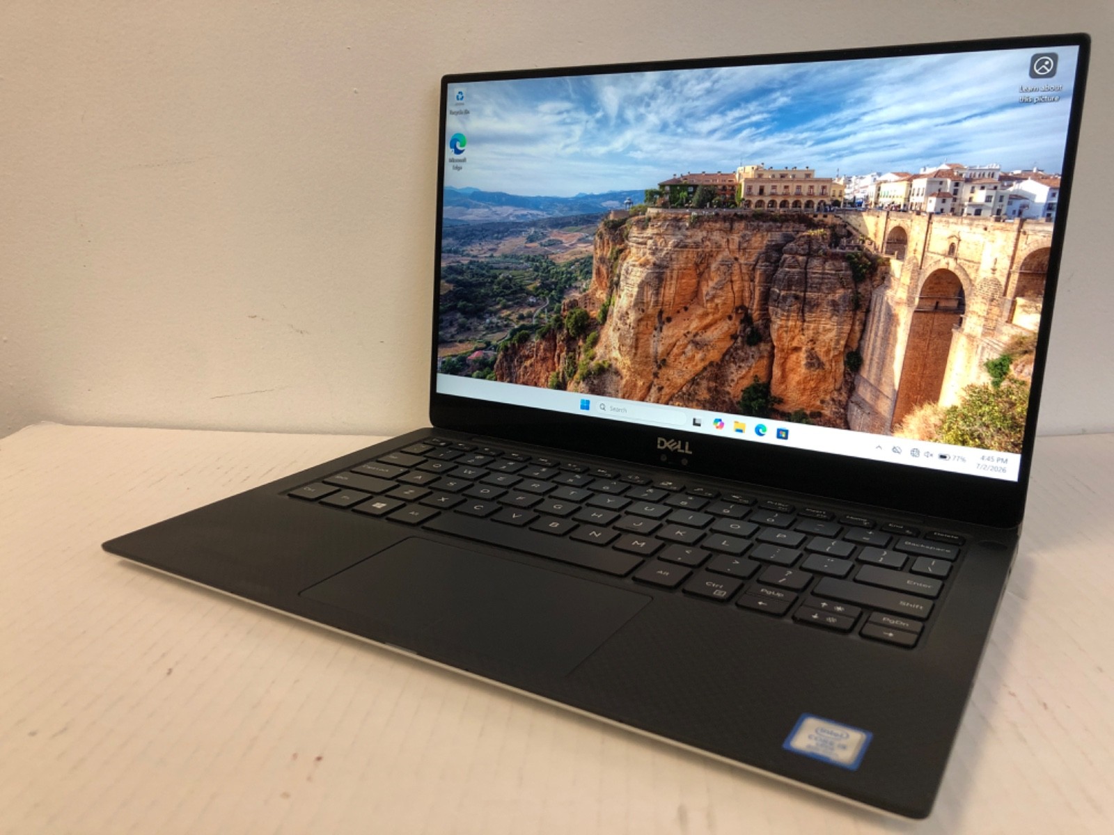 Dell XPS 13 9370 13″ FHD Laptop i5-8350U UP 3.60 GHZ 8GB RAM 512 M2 W11 Pro