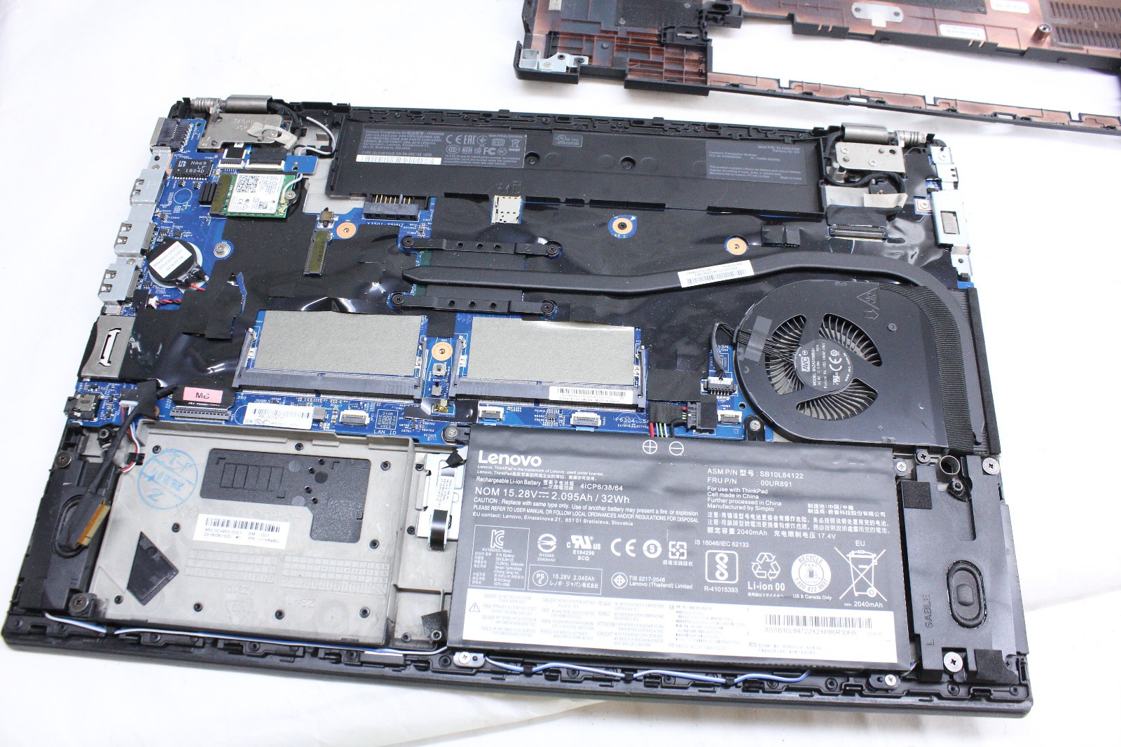 2 Lenovo laptops *AS IS for parts, No Ram, SSD Read* ThinkPad E15, ThinkPad T580