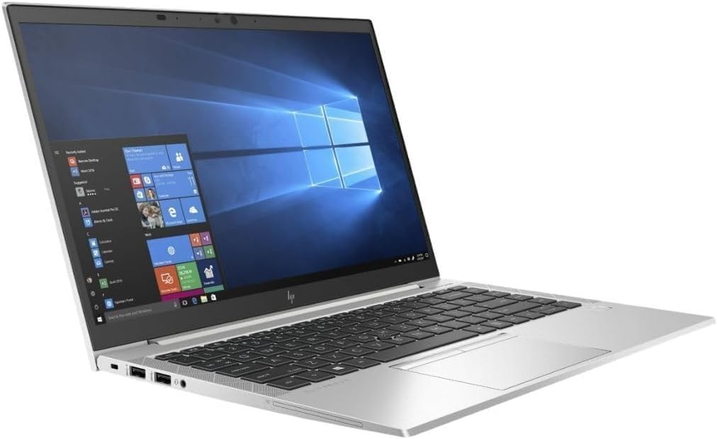 HP Elitebook 840 G7 14″ Touch i5-10310U 1.7GHz 16GB RAM 512GB SSD Laptop Silver