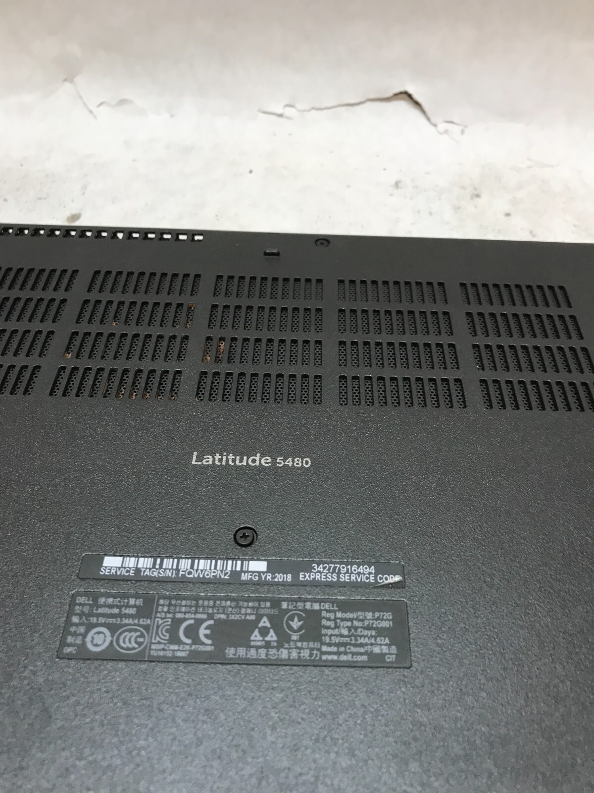 Dell Latitude 5480 14″ Laptop i5 7th Gen 8GB RAM 128GB SSD WIN 11 C-Grade – – DW