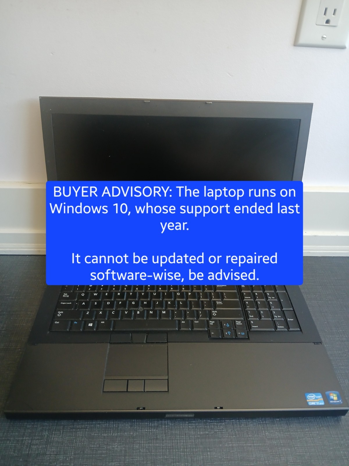 Dell Precision M6600 17.3″ i7-2860QM 32GB RAM 320GB HDD NVIDIA w/AC Adapter