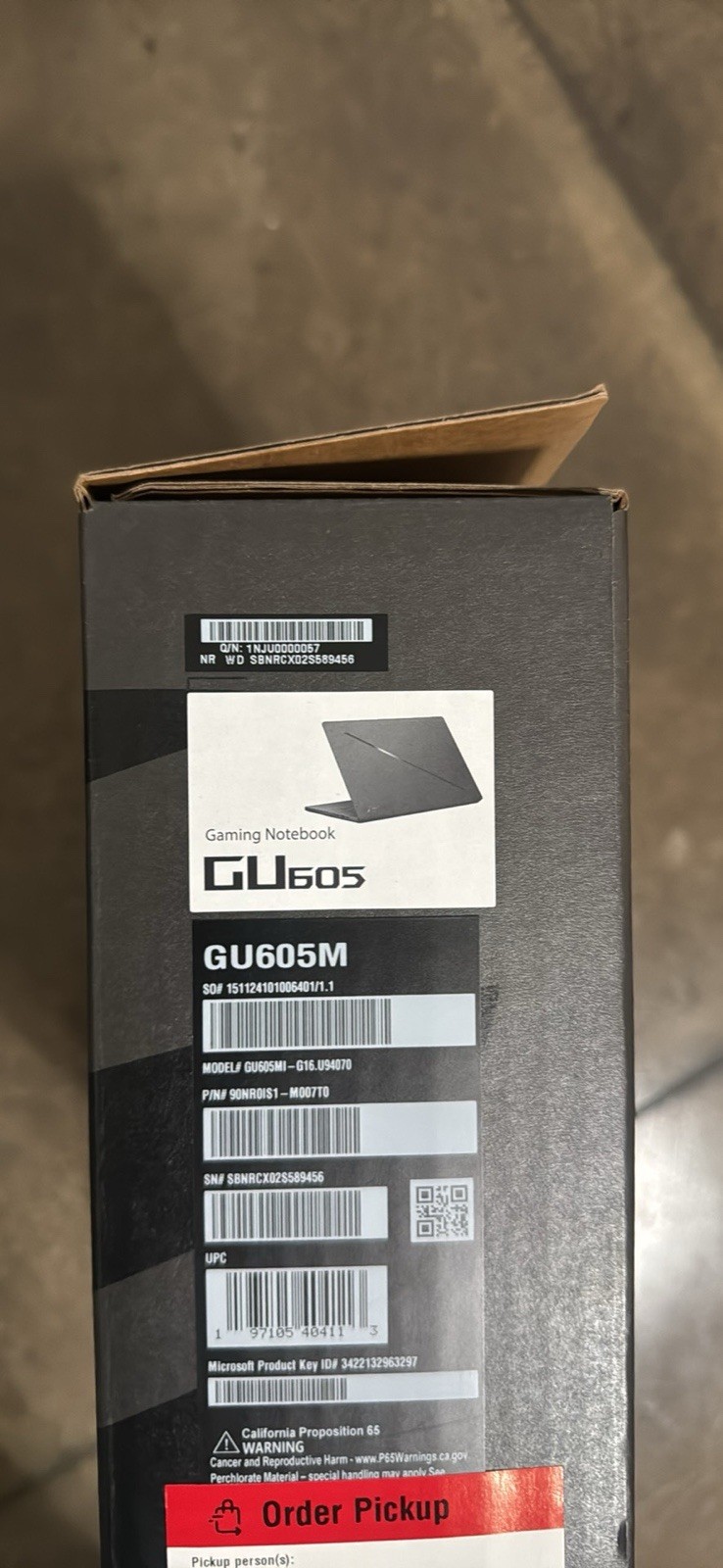ASUS ROG Zephyrus G16 GU605M Gaming Laptop