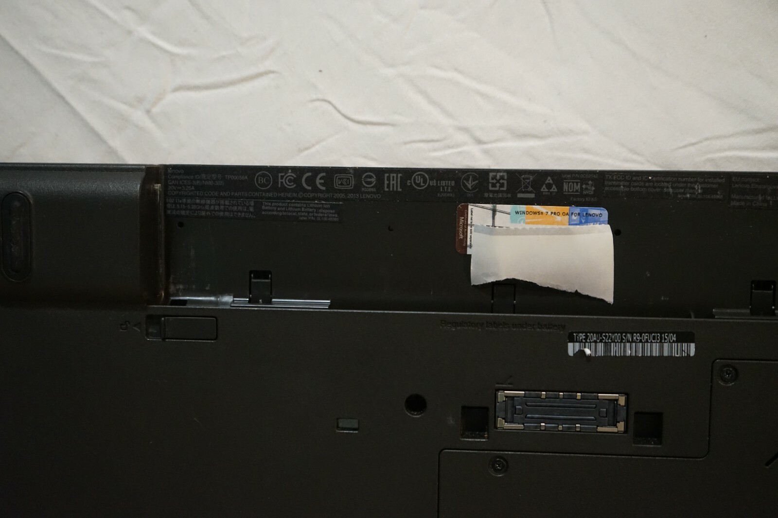 ^ Lenovo ThinkPad L540 i7-4712MQ @ 2.3GHz 15.6″ 4GB Ram No HD #C1254