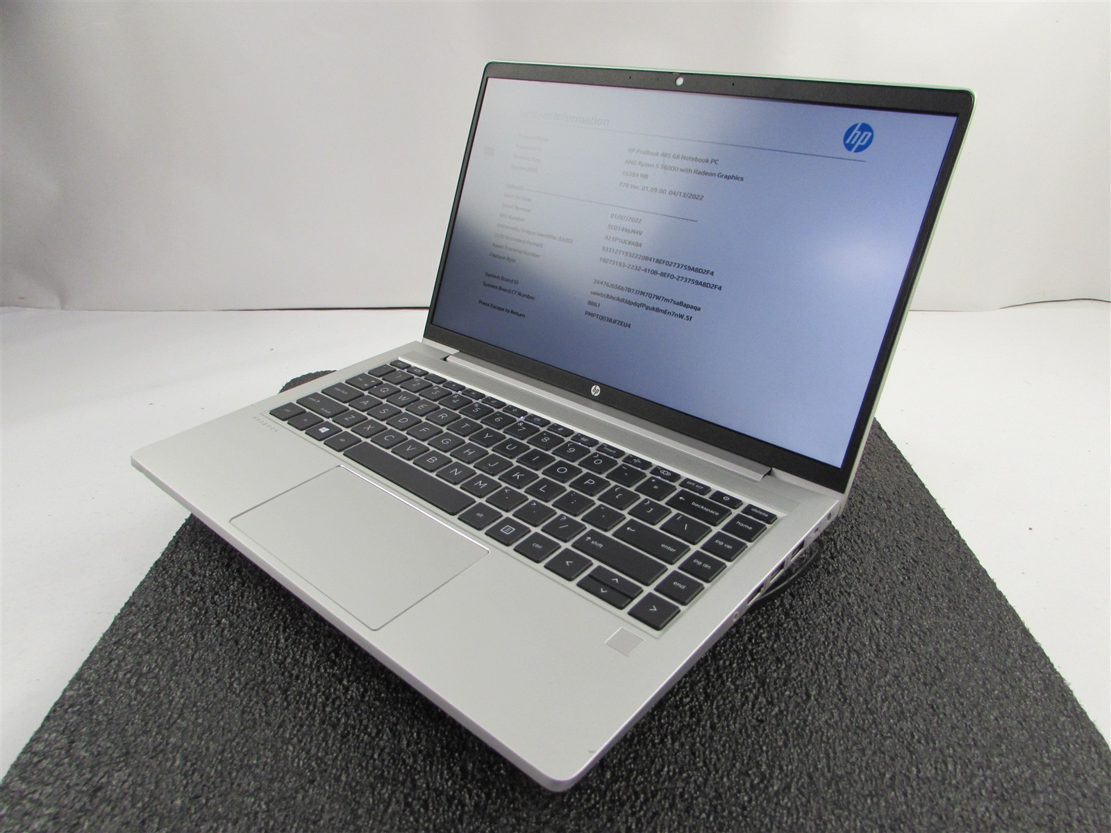 HP PROBOOK 445 (G8) FHD AMD RYZEN 5 5600U 512GB SSD 16GB RAM AMD GPU WIN 11 PRO