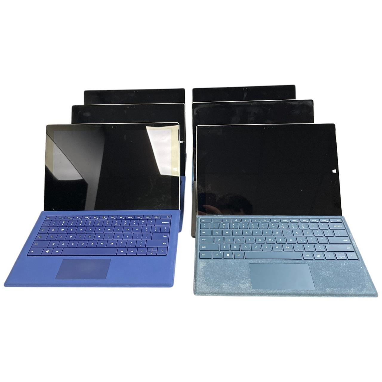 Lot of 6 | MICROSOFT Surface Pro 3, i3 / i5 4th Gen 4GB / 8GB RAM | AS-IS (READ)