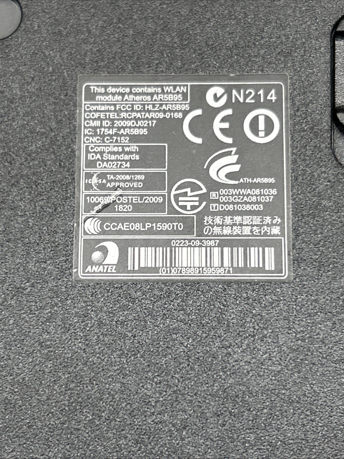 Acer Aspire 5250 Laptop AMD C-50 8GB RAM 320GB HDD Linux Mint – Needs Battery