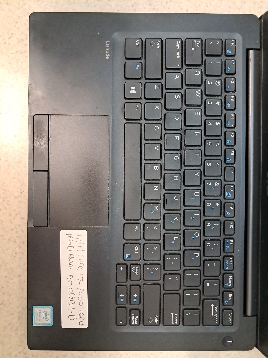 Dell Latitude 7280 12.5″ Core i7-7600U 2.80GHz 16GB 512GB SSD W11 Laptop (Z1540)