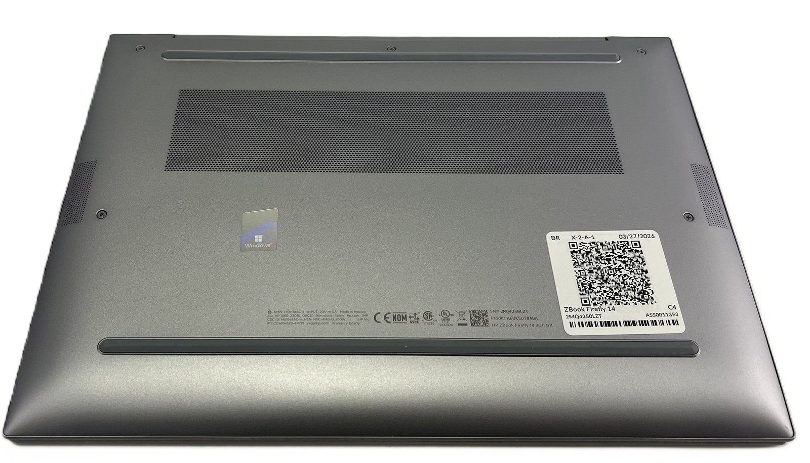 HP ZBook Firefly 14 G11 14″Laptop Ultra 7 165H 256GB SSD 16GB RAM Win 11 Pro(BR)
