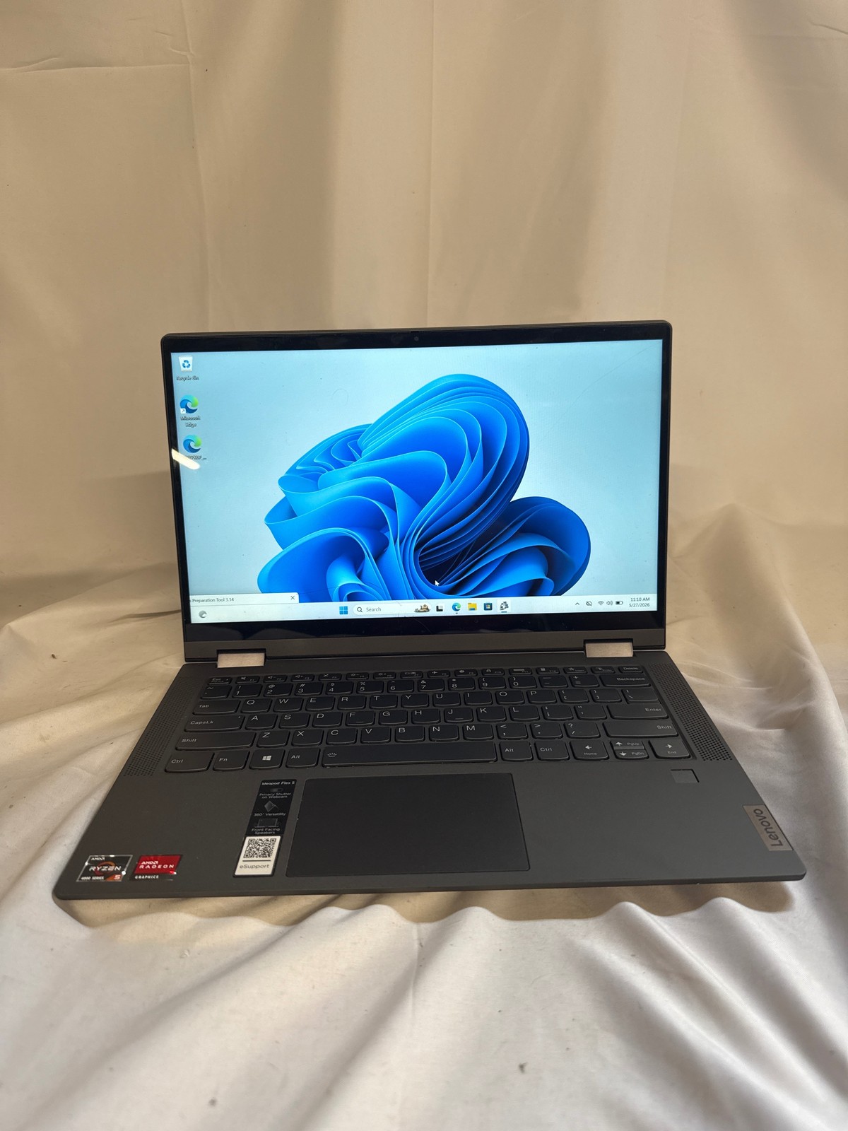 Lenovo IdeaPad Flex 5 14ARE05 Ryzen 5 4500U 16GB 256GB SSD 14″ Screen Crack