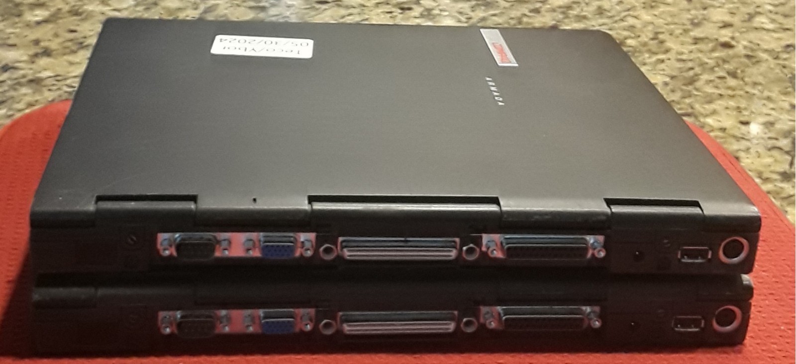 2 Vintage Compaq Armadas M700 Pentium III, 14.1″ screen No HDD/OS/Charger