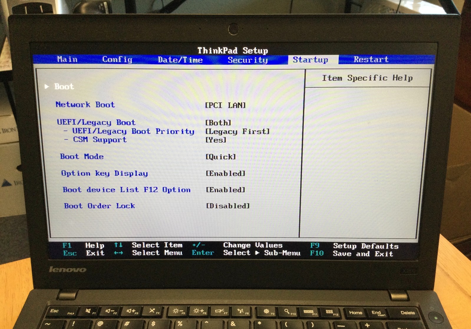 Pop!_OS 22.04 LTS Lenovo Thinkpad X250 12.5″ i7 5600U 2.6GHz 8GB Ram 240GB SSD