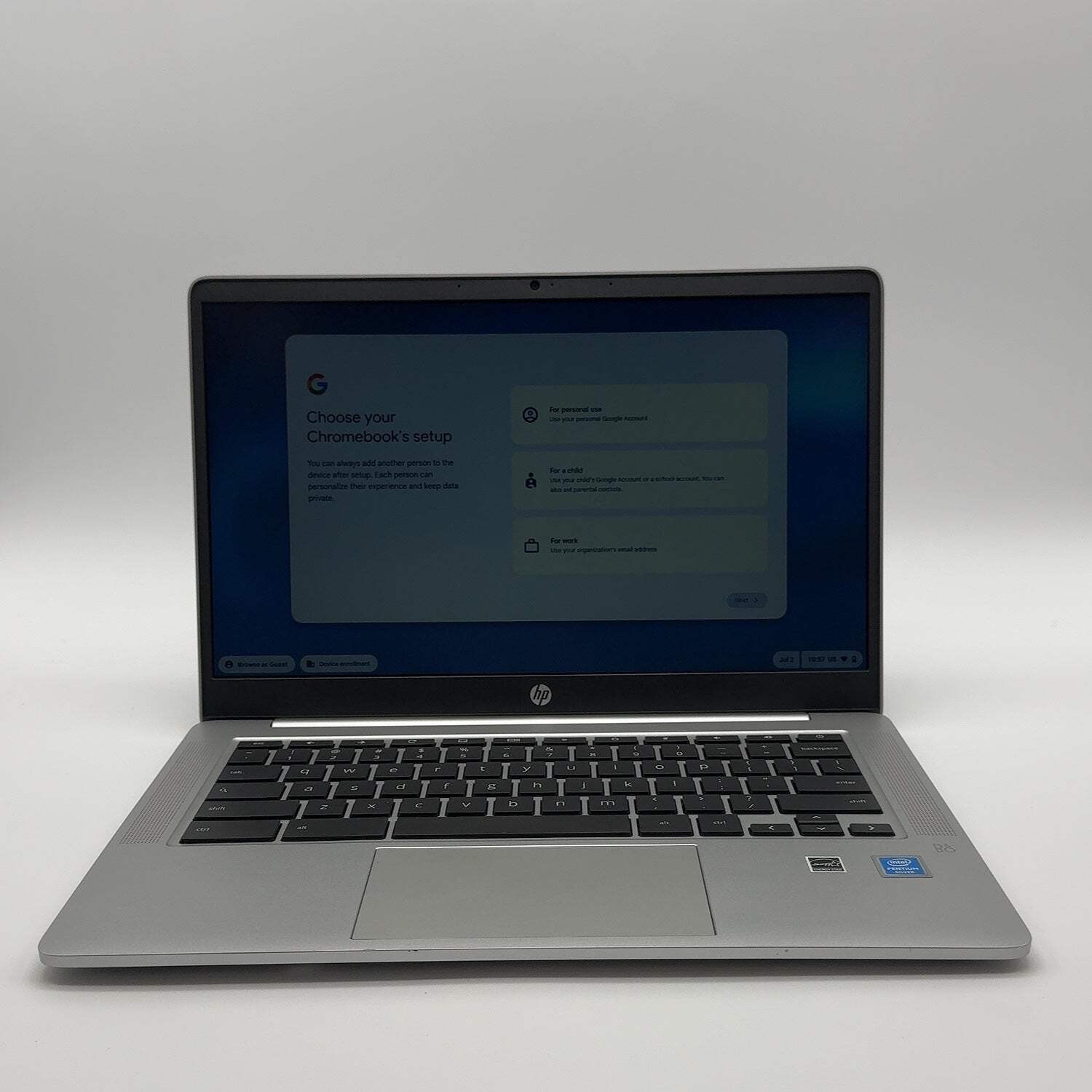 HP Chromebook 14A-NA0131WM 14″ Celeron N4000 1.1GHz 4GB RAM 64GB SSD