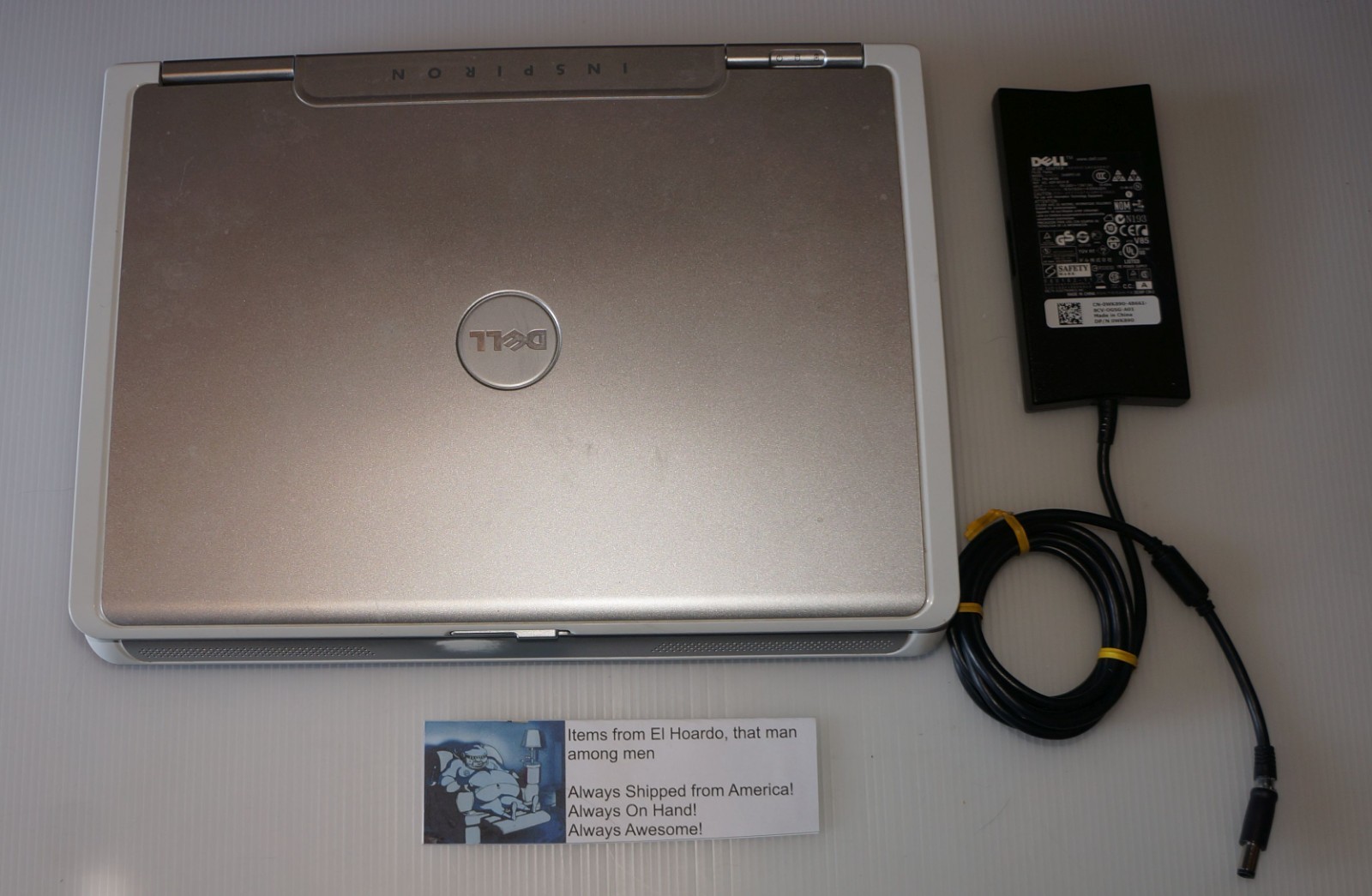 Dell Inspiron 1501 15.4″ AMD Turion 64 2.0GHz 2GB RAM 80GB HDD Radeon XP Works!