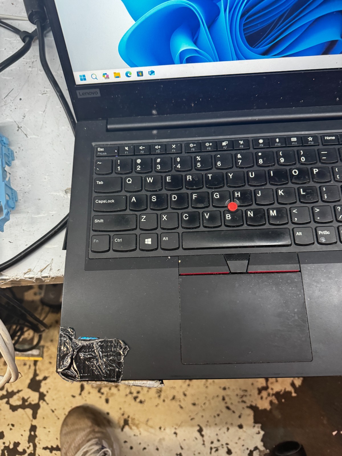 Lenovo ThinkPad E480 Core I5-8250 256GB SSD 8GB RAM Laptop For Repair #6105